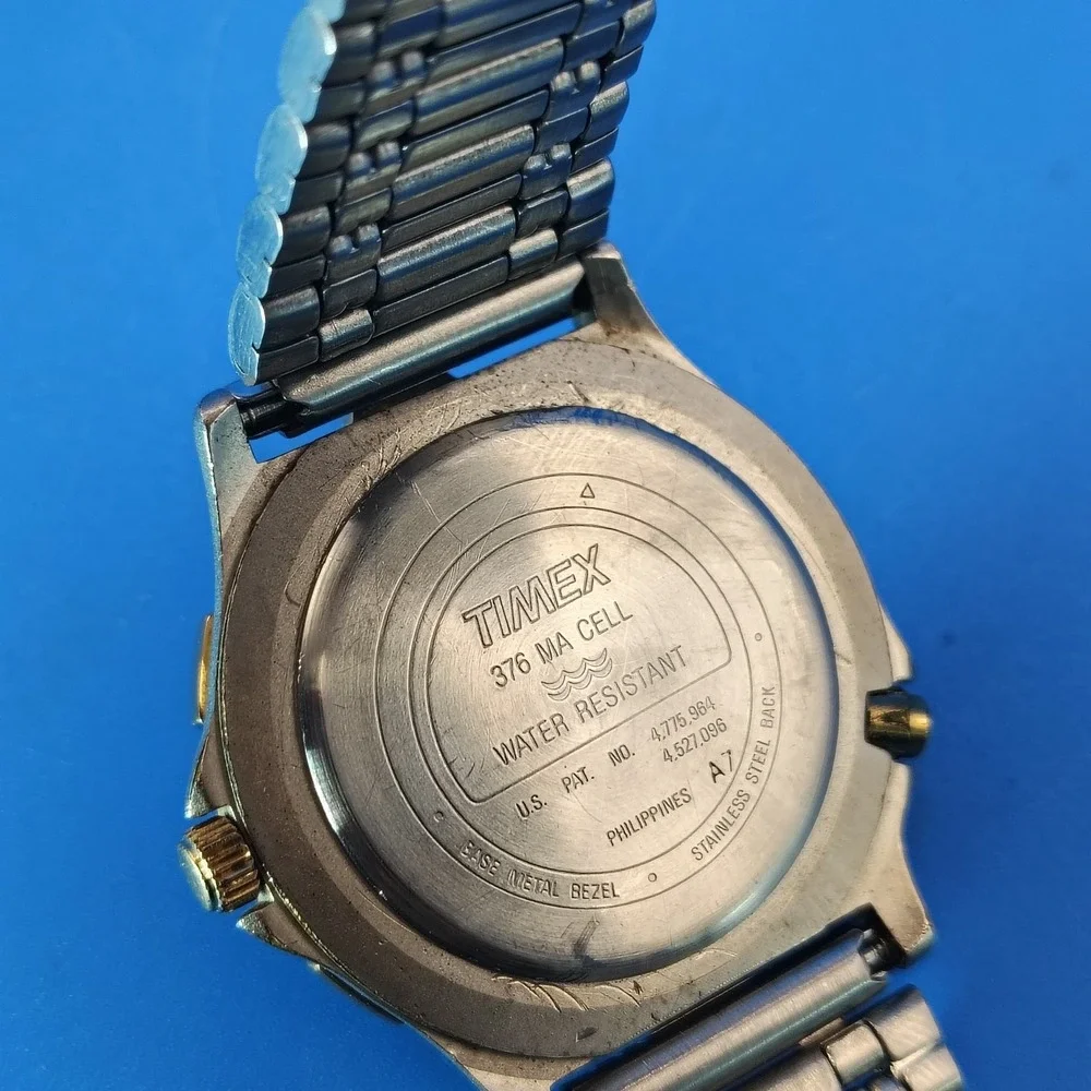 Vintage 1992 Timex‎ Navigator Sailor 36mm Mens Quartz Field Watch (No Indiglo)